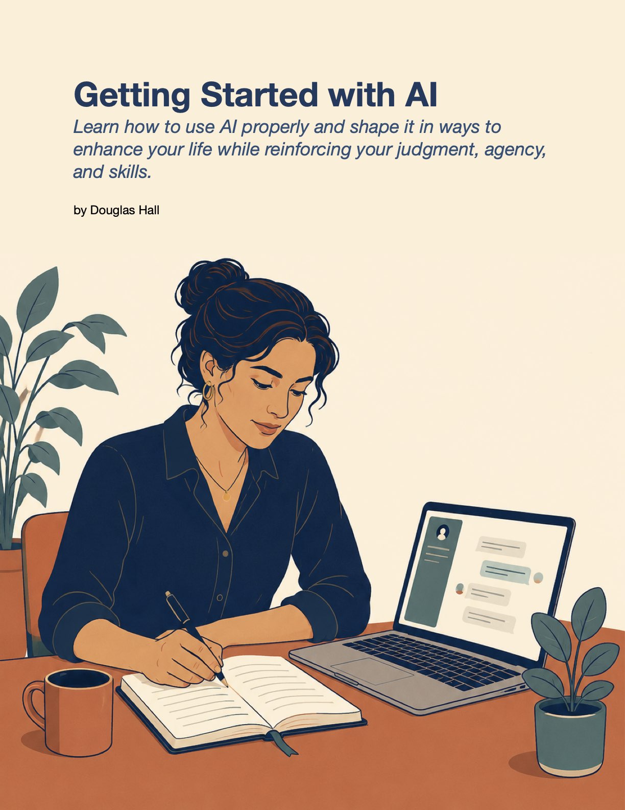 Cover of Getting Started with AI by Douglas Hall